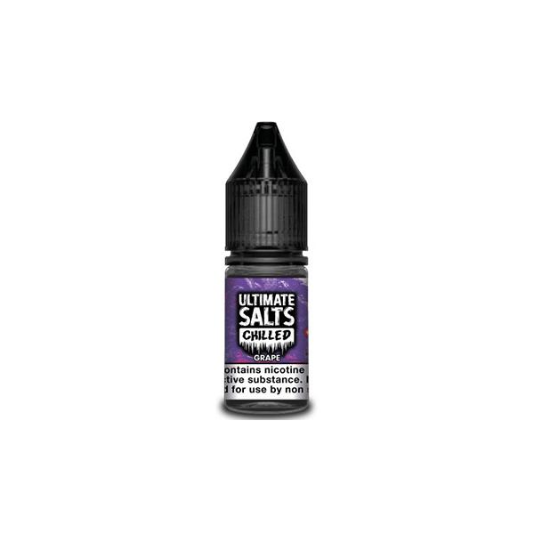 10MG Ultimate Puff Salts Chilled 10ML Flavoured Nic Salts (50VG/50PG) E-liquids 2