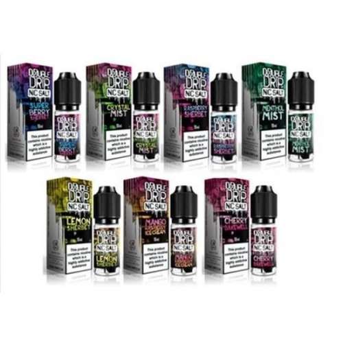 <a href="https://wvvapes.co.uk/20mg-double-drip-10ml-flavoured-nic-salts-e-liquid">20MG Double Drip 10ML Flavoured Nic Salts E Liquid</a> Nic Shots & Salts