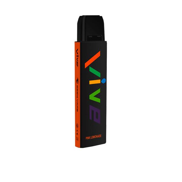 20mg Vive Disposable Vape Pod 350mah 600+ Puffs Vape Kits 12