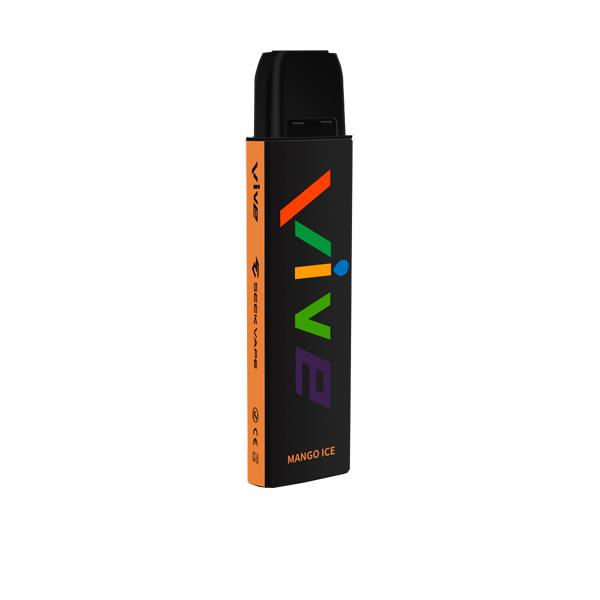 20mg Vive Disposable Vape Pod 350mah 600+ Puffs Vape Kits 5