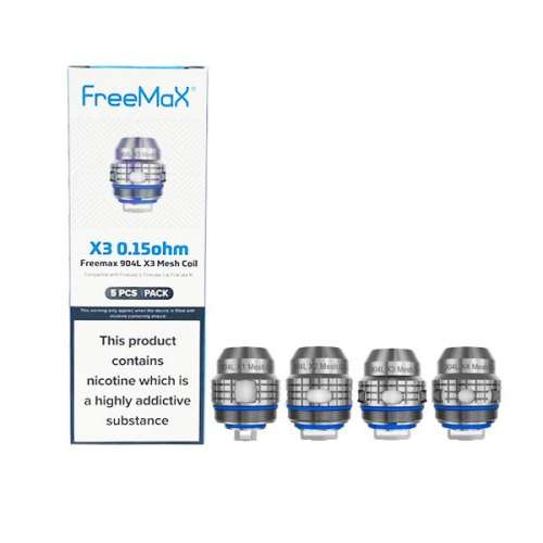 <a href="https://wvvapes.co.uk/freemax-fireluke-3-tank-904l-x-mesh-coils">FreeMax Fireluke 3 Tank 904L X Mesh Coils</a> Vaping Products
