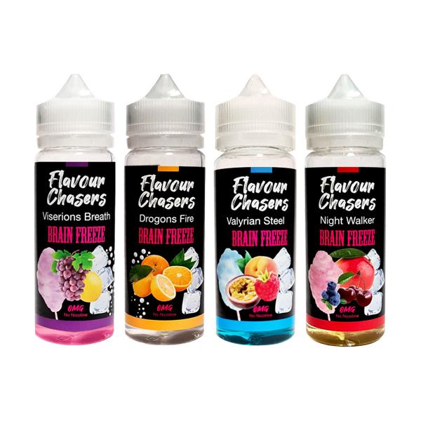 Brain Freeze by Flavour Chasers 100ml Shortfill 0mg (70VG/30PG) 100ml Shortfills 3