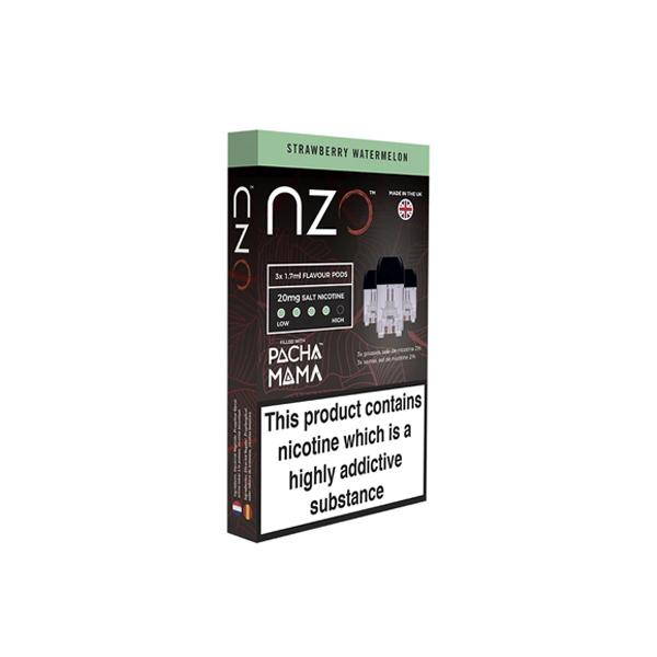 NZO 20mg Salt Cartridges with Pacha Mama Nic Salt (50VG/50PG) Vaping Products 4