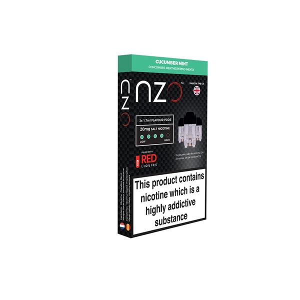 NZO 20mg Salt Cartridges with Red Liquids Nic Salt (50VG/50PG) Vaping Products 4