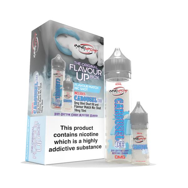 Innevape Flavour Up Box 0mg Shortfill & 18mg Nic Shot (80VG/20PG) Vaping Products 4