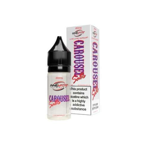 <a href="https://wvvapes.co.uk/10mg-carousel-by-innevape-nic-salts-80vg-20pg">10mg Carousel by Innevape Nic Salts (80VG-20PG)</a> Nic Shots & Salts