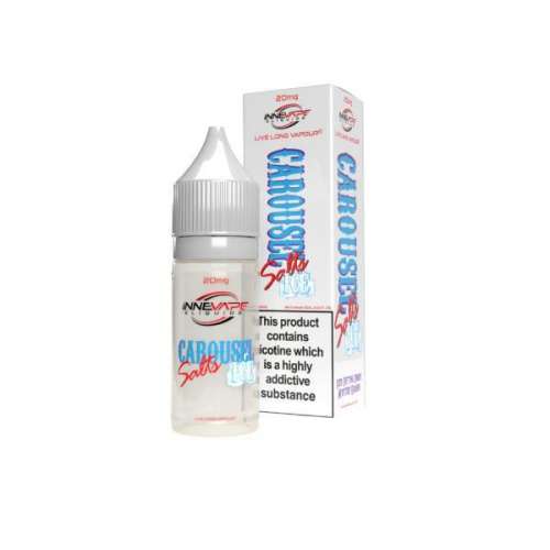 <a href="https://wvvapes.co.uk/10mg-carousel-ice-by-innevape-nic-salts-80vg-20pg">10mg Carousel Ice by Innevape Nic Salts (80VG-20PG)</a> Nic Shots & Salts