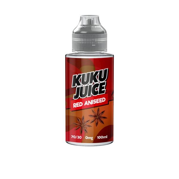 Kuku Juice 0mg 100ml Shortfill (70VG/30PG) 100ml Shortfills 12