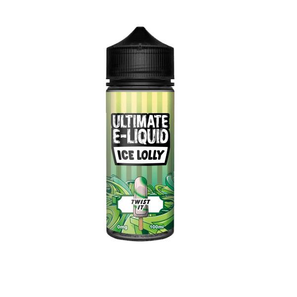 Ultimate E-liquid Ice Lolly by Ultimate Puff 100ml Shortfill 0mg (70VG/30PG) 100ml Shortfills 5