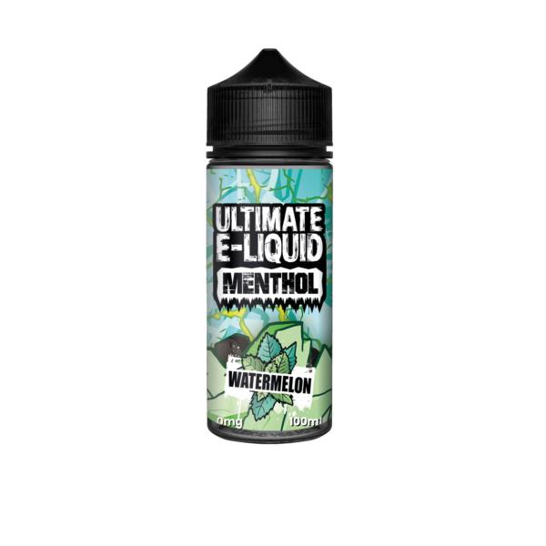 Ultimate E-liquid Menthol by Ultimate Puff 100ml Shortfill 0mg (70VG/30PG) 100ml Shortfills 2