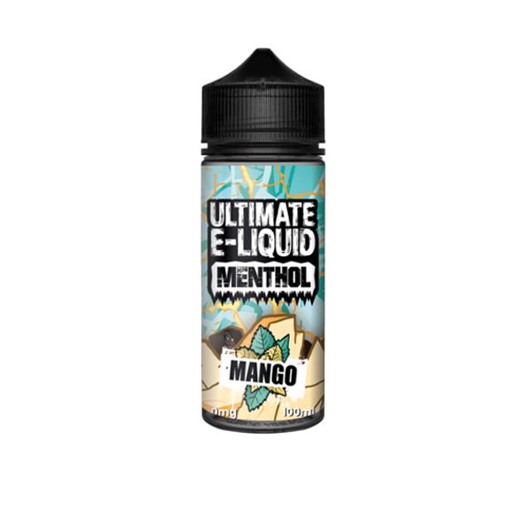 Ultimate E-liquid Menthol by Ultimate Puff 100ml Shortfill 0mg (70VG/30PG) 100ml Shortfills 4