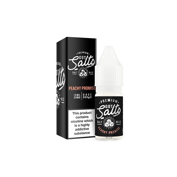 20MG Premium Got Salts 10ML Flavoured Nic Salts Nic Shots & Salts 11