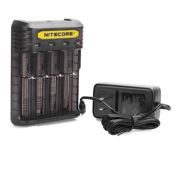 Nitecore New Q4 Charger -Black/Clear/Pink/Yellow Chargers 2