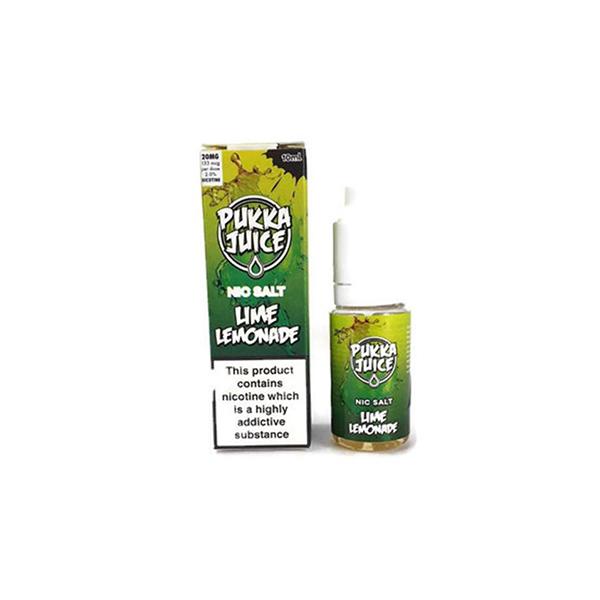 20MG Pukka Juice 10ML Flavoured Nic Salt (50VG/50PG) Nic Shots & Salts 6