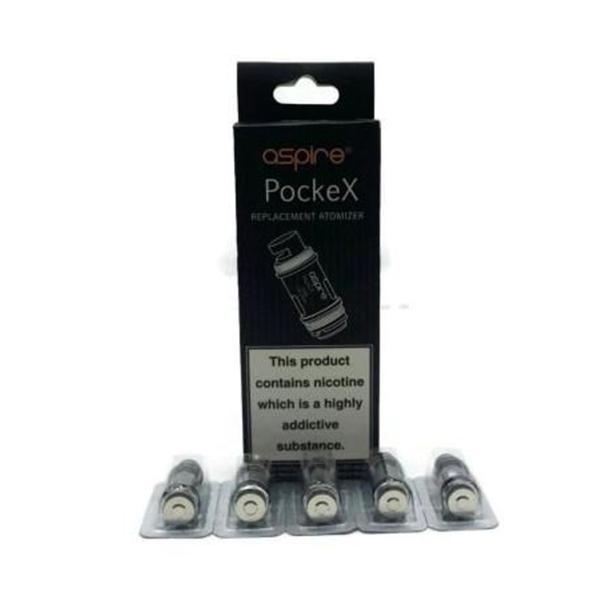 Aspire PockeX 0.6 / 1.2 Ohm Coil Vaping Products 2