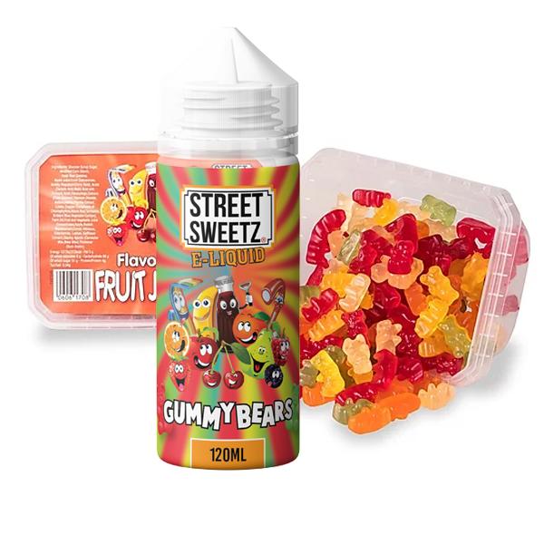 Street Sweetz 0mg 100ml Shortfill + 210g Jelly Sweets Combo 100ml Shortfills 5