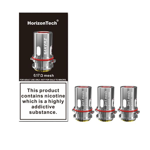 Horizon Tech Sakerz 2in1 Mesh Coils 0.17ohm Vaping Products 2