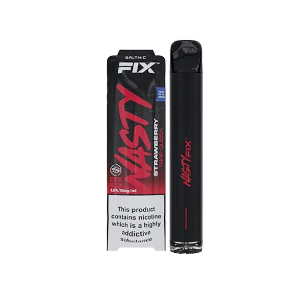 10mg Nasty Fix Disposable Vape Pod 675 Puffs 3 for £20 - Disposable Vapes 2