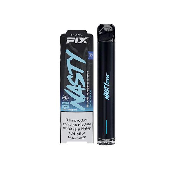 10mg Nasty Fix Disposable Vape Pod 675 Puffs 3 for £20 - Disposable Vapes 8
