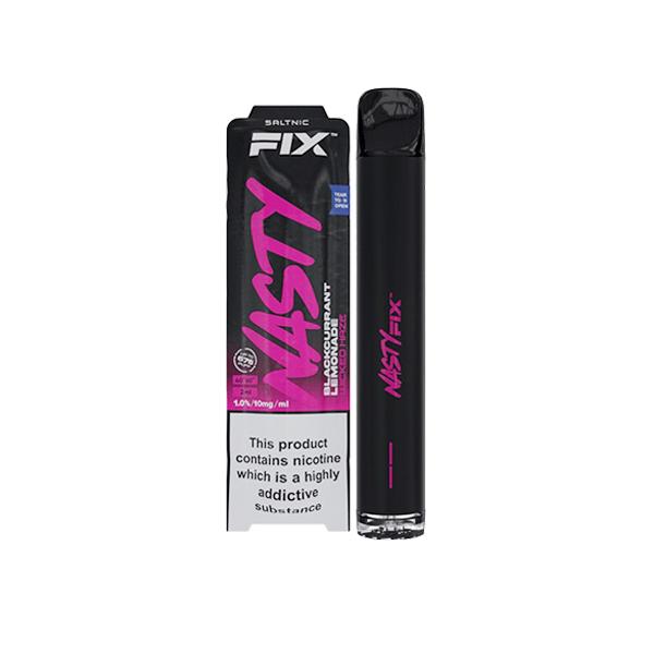 10mg Nasty Fix Disposable Vape Pod 675 Puffs 3 for £20 - Disposable Vapes 6