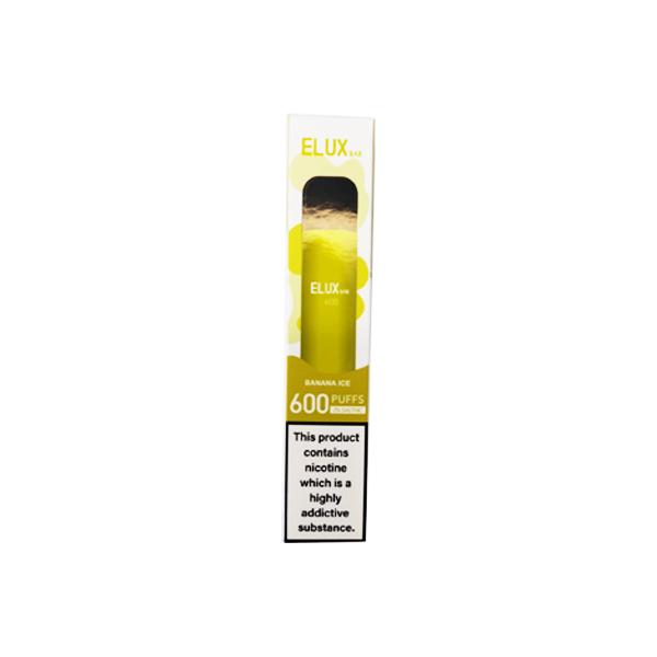 20mg Elux Bar Disposable Vape 600 Puffs 3 for £20 - Disposable Vapes 11