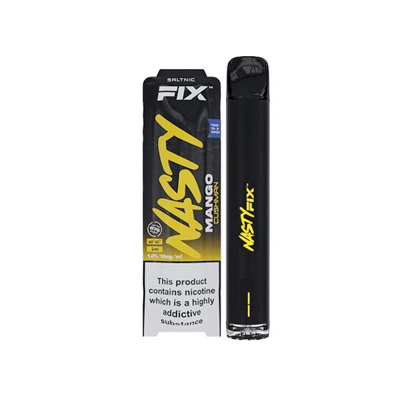 20mg Nasty Fix Disposable Vape Pod 675 Puffs 3 for £20 - Disposable Vapes 7