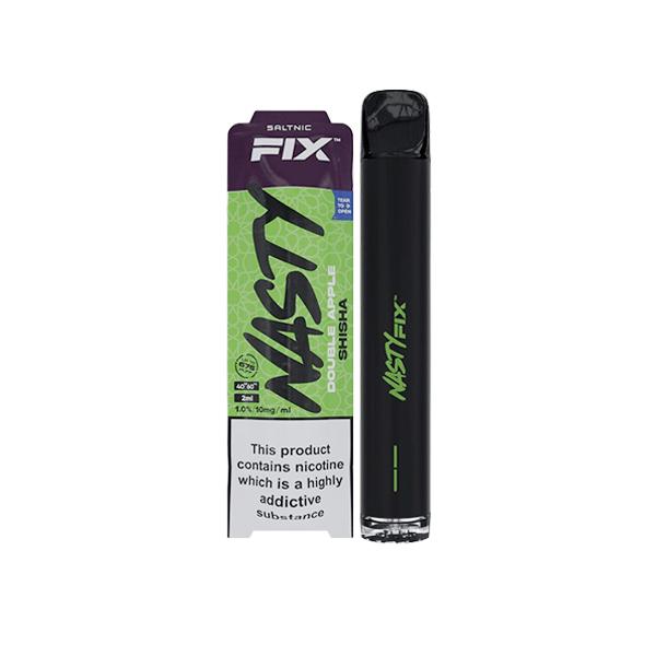 20mg Nasty Fix Disposable Vape Pod 675 Puffs 3 for £20 - Disposable Vapes 4