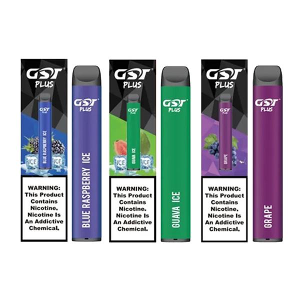 20mg GST Plus Disposable Vape Pod 800 Puffs 3 for £14 - Disposable Vapes 2