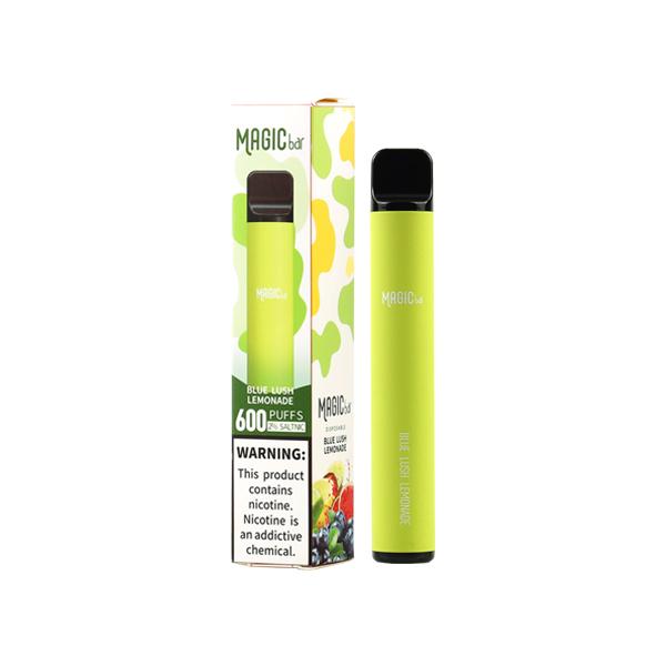 20mg Magic Bar Disposable Vape Pen 600 Puffs 3 for £20 - Disposable Vapes 4