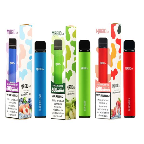 20mg Magic Bar Disposable Vape Pen 600 Puffs 3 for £20 - Disposable Vapes 2