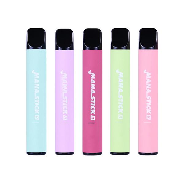 20mg Lost Vape Mana Stick R Disposable Vape Device 600 Puffs 3 for £20 - Disposable Vapes 6