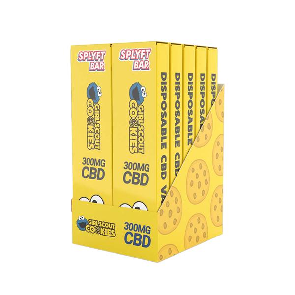 SPLYFT BAR 300mg Full Spectrum CBD Disposable Vape – 12 flavours Vape Kits 9