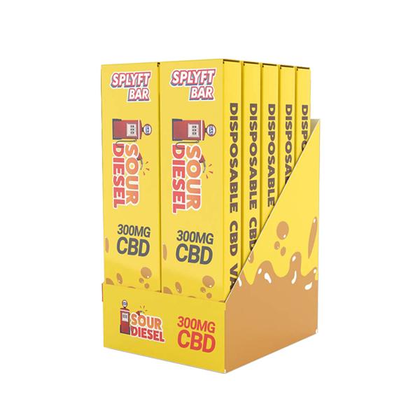 SPLYFT BAR 300mg Full Spectrum CBD Disposable Vape – 12 flavours Vape Kits 13