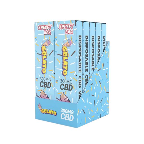 SPLYFT BAR 300mg Full Spectrum CBD Disposable Vape – 12 flavours Vape Kits 7