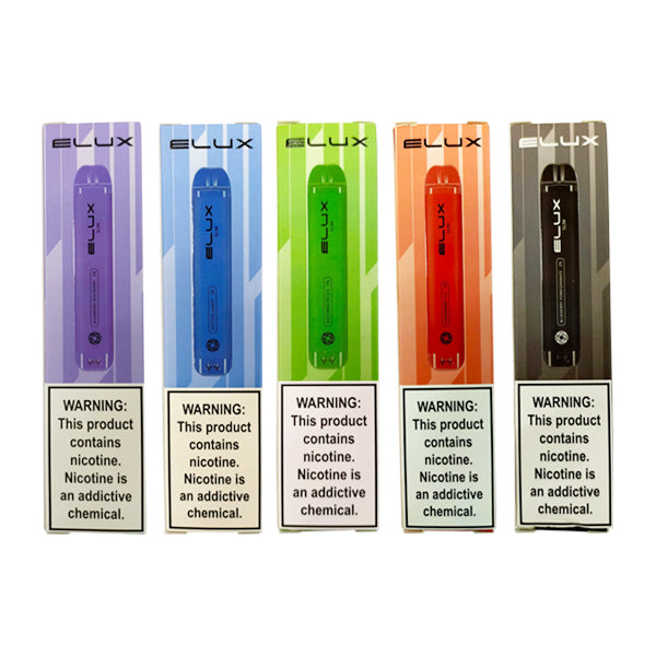 20mg Elux Slim Bar Disposable Vape Pen 599 Puffs Vape Kits 2