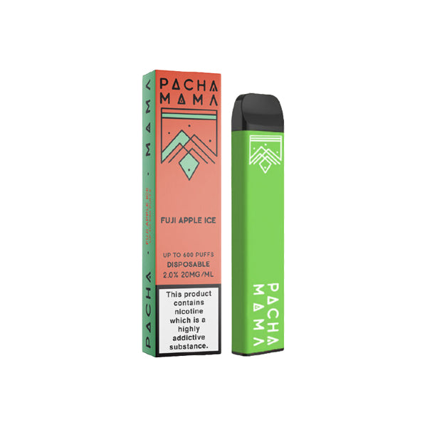 20mg Pacha Mama Disposable Vape Device 600 Puffs Vape Kits 2