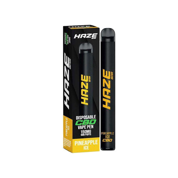 Hempthy Haze Bar 150mg CBD Disposable Vape Pen 600 Puffs Vape Kits 6