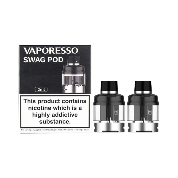 Vaporesso Swag Replacement Pods 2ml (No Coil Included) Vape Coils 2