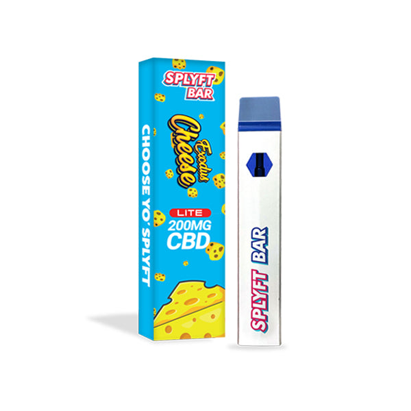 SPLYFT BAR LITE 200mg Full Spectrum CBD Disposable Vape – 12 flavours Vape Kits 2